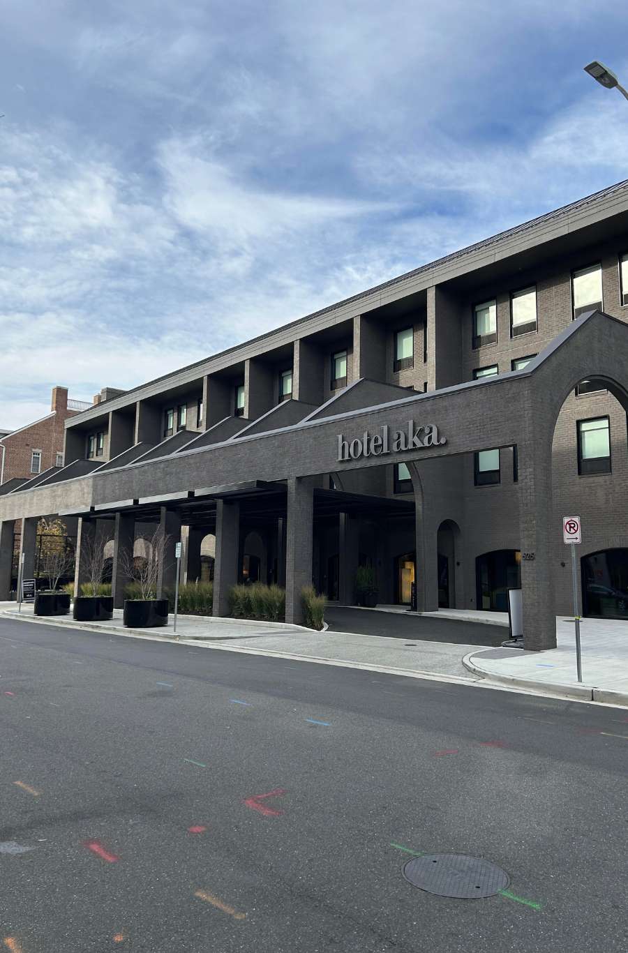 AKA Hotel commercial masonry staining project