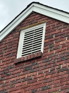 Residential brick porch stained by M&N Masonry